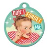 Nostalgic-Art-Say it 50's Don't Forget-me Key Ring Diameter 4 cm