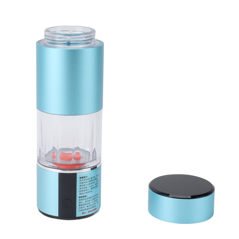 Hydrogen Water Bottle 230ml 6000ppb Magnetic Charging Electrolysis Nano Hydrogen