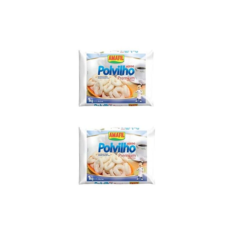 Amafil Sour Manioc Starch Premium| Polvilho Azedo Premium, 35.2 Oz