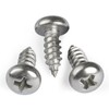 BNUOK BNUOK #4 x 1/2 Inch Pan Head Wood Screws,