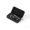 SUWADA Travel Set [Black] Nail Clipper Mini & Travel Razor