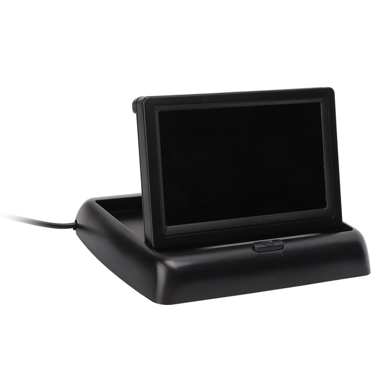Car Baby Camera 4.3in Large Screen Clear Display 360° Rotating