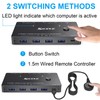 YOUTINGHDAV KVM Switch 2 PC 1 Monitor HDMI, USB 3.0