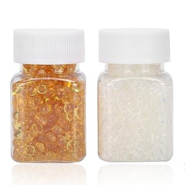 2 botellas de extensión de cabello, gránulo de queratina, fusión en caliente, accesorio de cuentas de pegamento