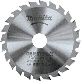 Makita 721107-6A 4-3/8" 24T Carbide-Tipped Circular Saw Blade, General Purpose