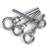 6 Pcs M6x60mm Expansion Bolt, 304 Stainless Steel Ring Lifting