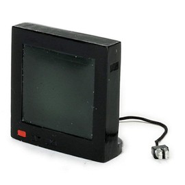 Dollhouse Miniature Non-Lighted Television