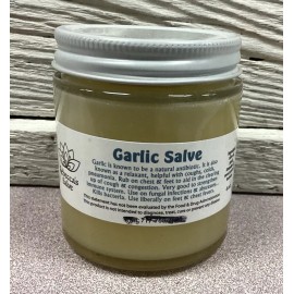 Rebecca’s Salves Amish Made Herbal Garlic Salve / Balm / Ointment / 1 Oz Jar