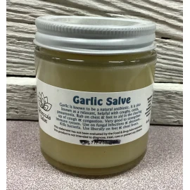Rebecca’s Salves Amish Made Herbal Garlic Salve / Balm / Ointment / 1 Oz Jar