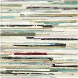 Fine Art Canvas Night & Day Canvas Wall Decor Artwork by Artist Randy Hibberd for Living Room, Bedroom, Bathroom, Kitchen, Office, Bar, Dining & Guest Room - Ready to Hang - 22 in x 22 in