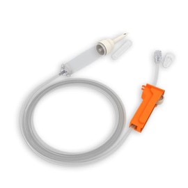 ORIPLAST Infusion Device P 1 Piece - Pressure-resistant Infusion Systems, Infusion Set for Pressure Infusions, 170 cm, Patient Connection with Luer Lock, Hose Diameter 3 x 0.55 mm, Sterile