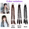 NOELAMOUR Hair Extensions Wig Braid Extensions Twin Tail Kids Hair