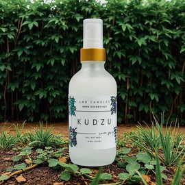 Kudzu Room and Linen Spray Made In USA Clean Ingredients Essential Oils Long Lasting Scent AIr Freshener Glass Bottle Floral