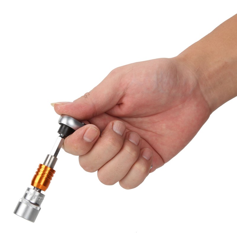 Mini Ratchet Wrench Kit Slot Star Cross Hex Screwdriver Bit