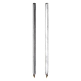HARFINGTON 2Pcs Tungsten Carbide Tip Scriber Large Alloy Etching Engraving Pen for Metal Glass Ceramics Marble