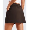 CRZ YOGA 4-Way Stretch Skirts for Women High Waisted Work