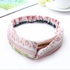 [더블디] 3컬러 여름패션 썸머룩 반다나 헤어벤드 머리띠 [Double D] 3 Color Summer Fashion Summer Look Bandana Hairband Headband