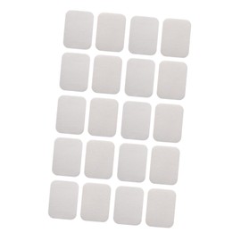 perfeclan 10 Paar Klettstreifen mit selbstklebender Rückseite, Klettband zum Befestigen von Vorhängen, Kissenpolstern und Laken im Wohnzimmer