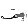 IUVWISN Dirt Bike Brake Lever Foldable CNC for TTR 110