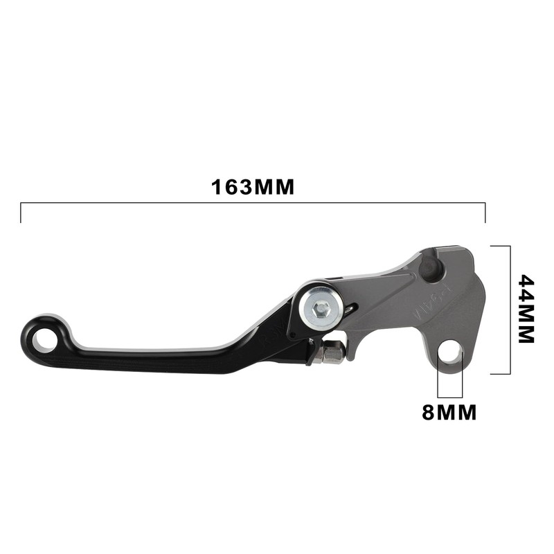 IUVWISN Dirt Bike Brake Lever Foldable CNC for TTR 110