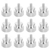 QUARKZMAN Pack of 12 M3 x 6 mm Knurled Thumb