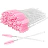 300 PCS Crystal Eyelash Mascara Wands Disposable Lash Brushes for