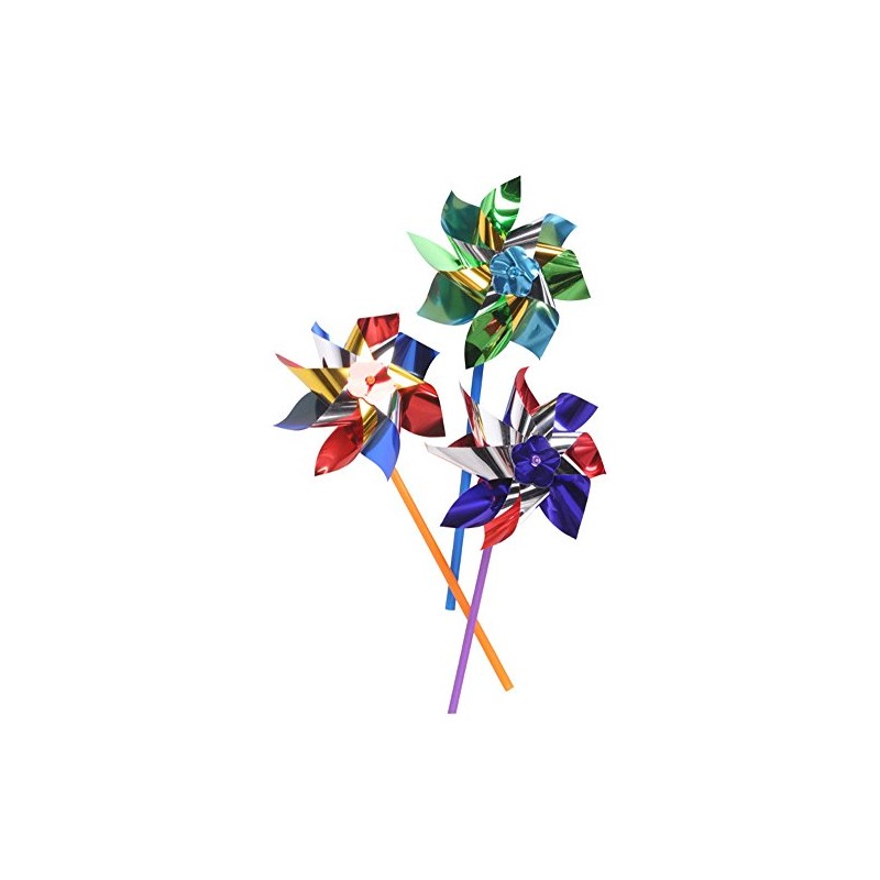 Rhode Island Novelty 6 Inch Pinwheels One Dozen Per Order