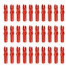 sourcing map Archery Arrow Nocks Plastic Carbon Arrow Inserts .244"/6.2mm