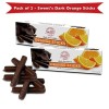 Sweets Candy Sweet's Dark Orange Sticks Pack of 2
