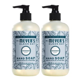 MRS. MEYER'S CLEAN DAY Liquid Hand Soap, Snow Drop (12.5 Fl Oz (Pack of 2))