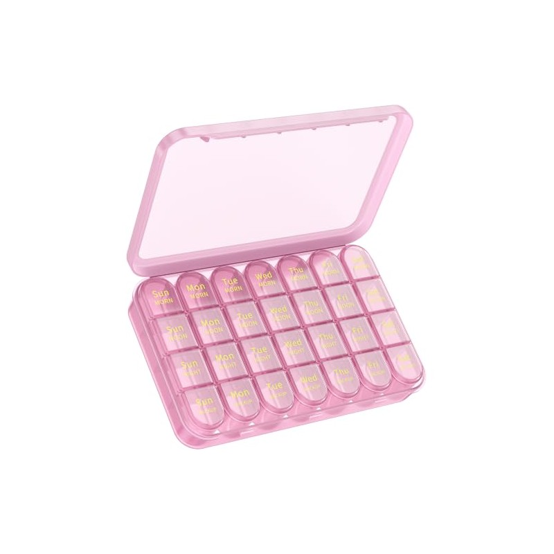 Zoolion Weekly Pill Box 7 Day 4 Times a Day