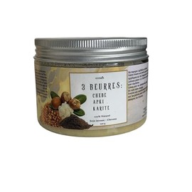 Trio de Butter AYOMIN - Chébé, Shea & Apki | Intensive Hair Care - 100g - Moisturising, Strengthens & Repairs