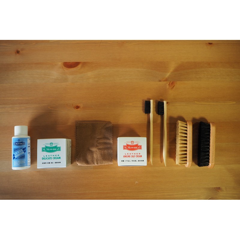 M. Mowbray 4029 Men's Shoe Care Kit, St. George Set,