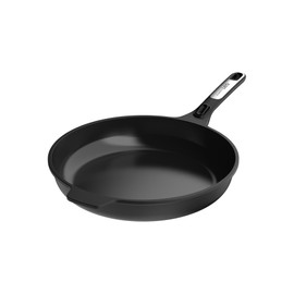BergHOFF Phantom Nonstick Ceramic Frying Pan 12.5in Detachable Handle Recycled Cast Aluminum CeraGreen Non-toxic Coating Induction Pan Oven-to-table Cookware Full Disk