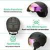 GOOFF Speed Ski Helmet with Visor - Helmet with Ventilation