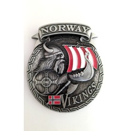 Norway Metal Viking Magnet, NEW