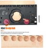 35mm Hinge Boring Jig Woodworking Hinge Hole Drilling Guide Locator