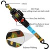 ANLULOAD Retractable Ratchet Strap(0.7In x 6.5Ft),S Hook Retractable Tie Down