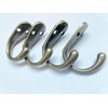 Beilala Individual Coat Hooks Bronze, 6 Pack Vintage Wall Hooks