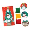 CORHAD Christmas Toss Game with Sandbags and Flags Interactive Holiday