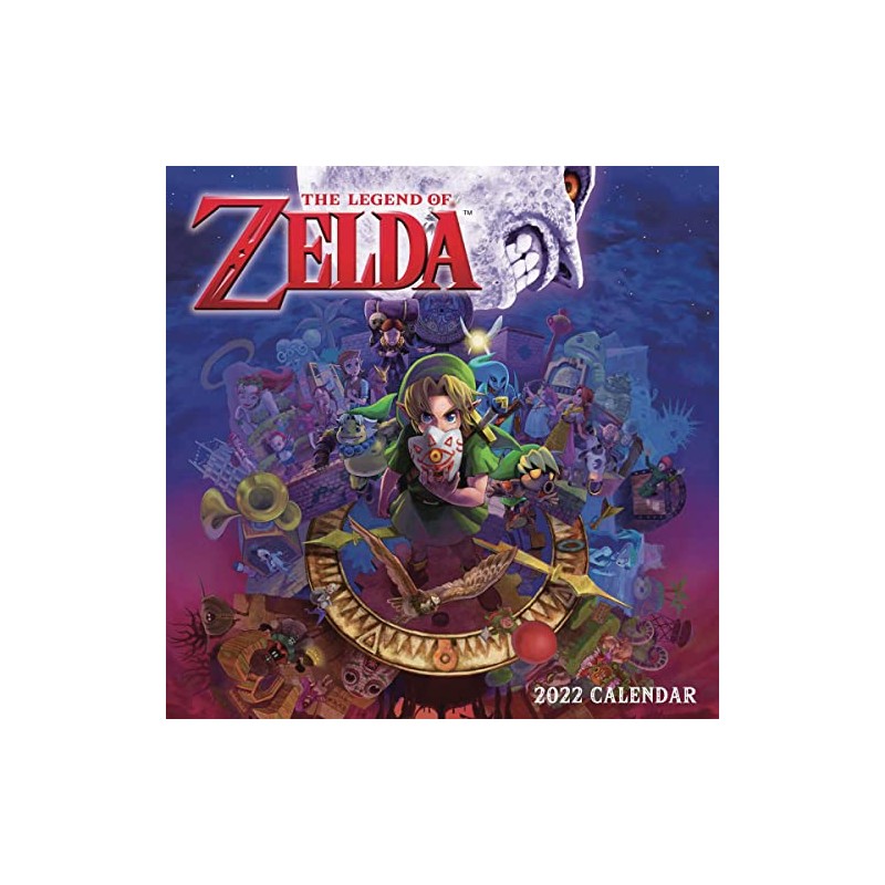 The Legend of Zelda 2022 Wall Calendar