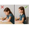 Children's Posture Correction Back Support with Massage Ball, Adjustable Straightener