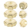 TEHAUX 4pcs Durable Gas Stove Knobs Easy Knobs for Gas