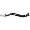 Tusk Folding Shift Lever Black/Silver Tip Compatible with Kawasaki KLR650