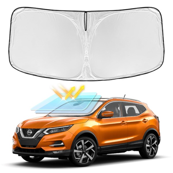 for Nissan Rogue Sport 2017-2024 Windshield Sun Shade - 4