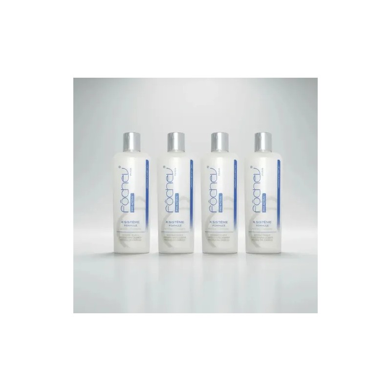 Pack 4 K Sisteme Formule Keratina + Colágeno 250ml Fochev