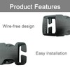YJFY Pack of 2 Buckles Click Lock Backpack Strap Buckle