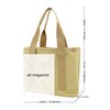 Women's Medium Handbag Canvas Satchel Tote Bag Shoulder Bag Shopper