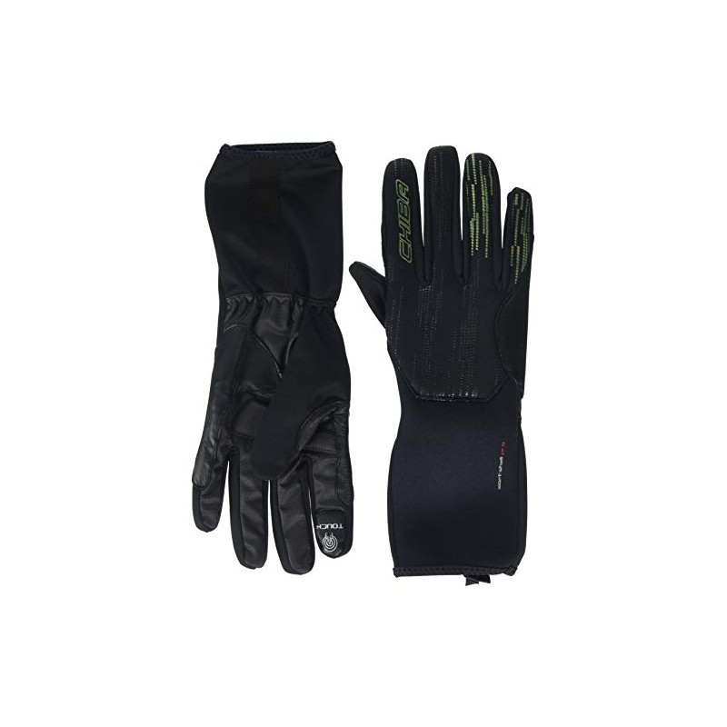 Chiba Men's Softshell Gloves, Black, S