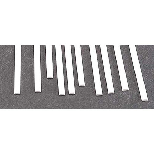 Plastruct MS-410 Rect Strip.040x.100 10 PLS90745 Plastic Building Supplies